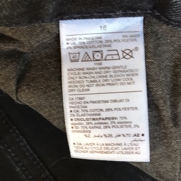 Old Navy Rockstar Supper Skinny High Rise Jeans - Dark Wash - Picture 7 of 10